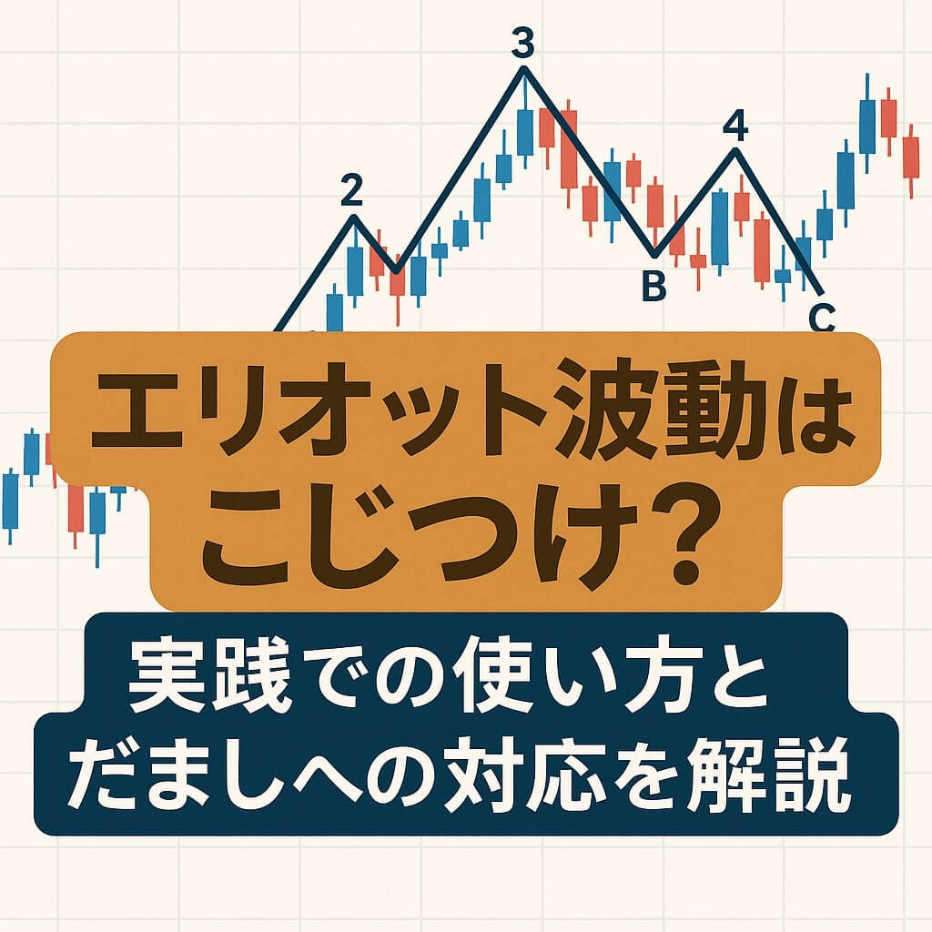 エリオット波動はこじつけ?実践での使い方とだましへの対応を解説